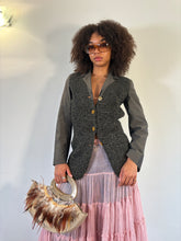 Load image into Gallery viewer, Vintage Jean Paul Gaultier Khaki Woven Blazer
