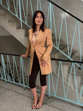 Load image into Gallery viewer, Vintage Y2K Karen Millen Gold Brocade Blazer Jacket
