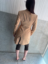 Load image into Gallery viewer, Vintage Y2K Karen Millen Gold Brocade Blazer Jacket
