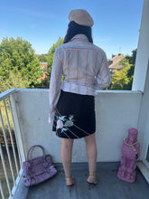 Load image into Gallery viewer, Vintage Y2K French Connection embroidered floral  Pencil Skirt
