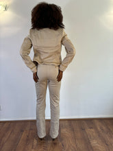 Load image into Gallery viewer, Vintage Y2K Karen Millen tan trouser and jacket suit

