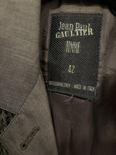Load image into Gallery viewer, Vintage Jean Paul Gaultier Khaki Woven Blazer
