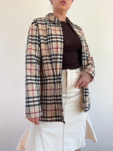 Load image into Gallery viewer, Vintage Y2K Nova Check Windbreaker Jacket

