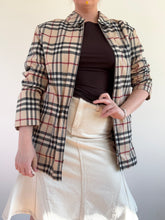 Load image into Gallery viewer, Vintage Y2K Nova Check Windbreaker Jacket
