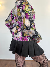 Load image into Gallery viewer, Vintage Y2K floral denim jacket
