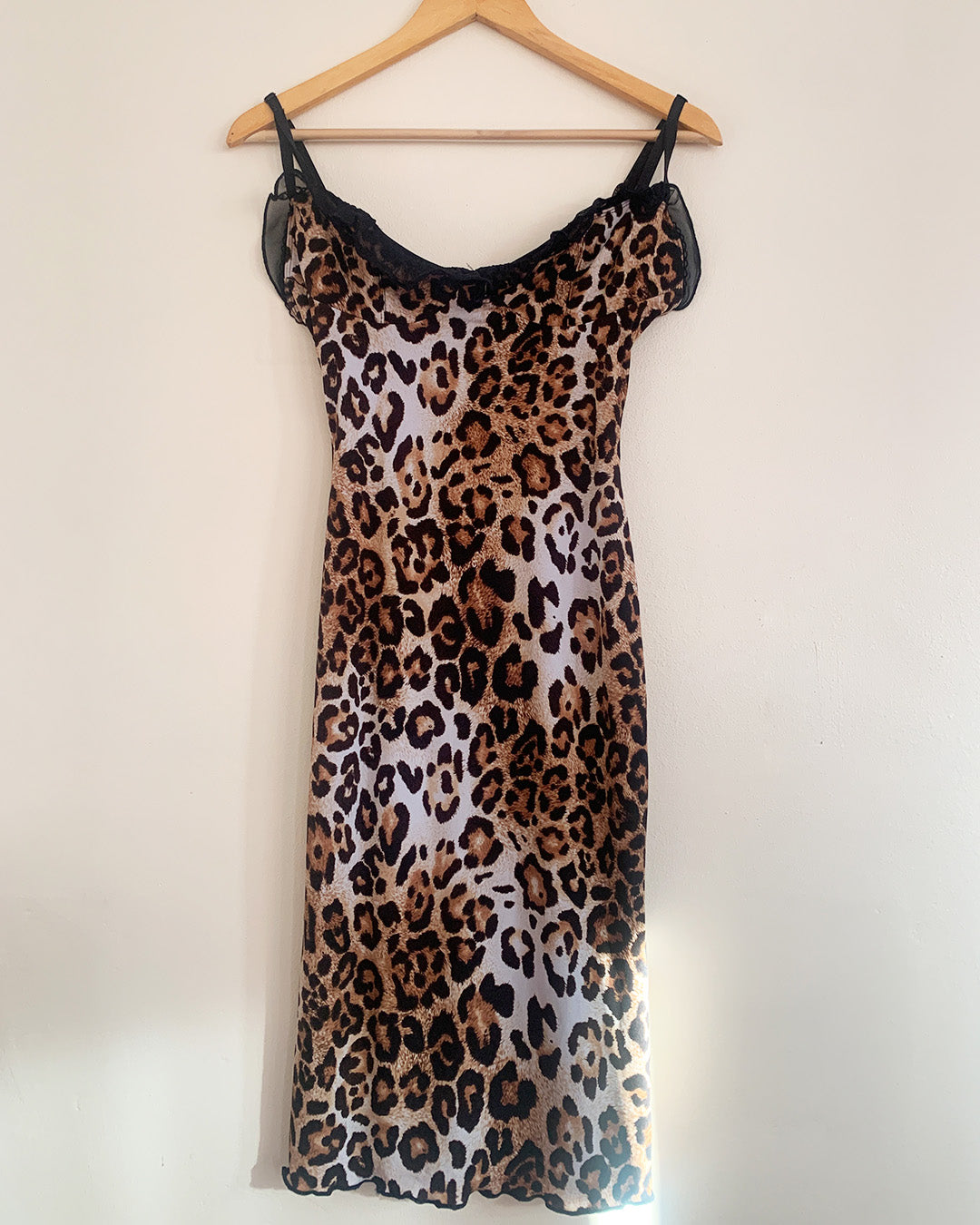 Wheels & Dollbaby Leopard Print Midi Dress