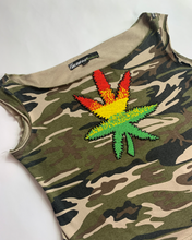Load image into Gallery viewer, Miss Sixty Camo Leaf Top
