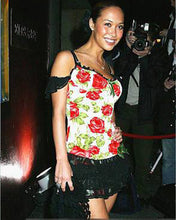 Load image into Gallery viewer, Wheels &amp; Dollbaby Rose Off the Shoulder Dress
