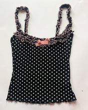 Load image into Gallery viewer, Wheels &amp; Dollbaby Polka Dot Top
