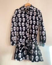 Load image into Gallery viewer, Wheels &amp; Dollbaby Skull Print Dress
