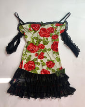 Load image into Gallery viewer, Wheels &amp; Dollbaby Rose Off the Shoulder Dress
