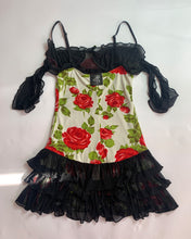 Load image into Gallery viewer, Wheels &amp; Dollbaby Rose Off the Shoulder Dress
