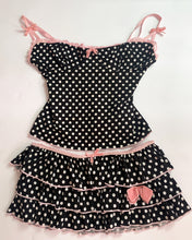Load image into Gallery viewer, Wheels &amp; Dollbaby Polka Dot Two Piece
