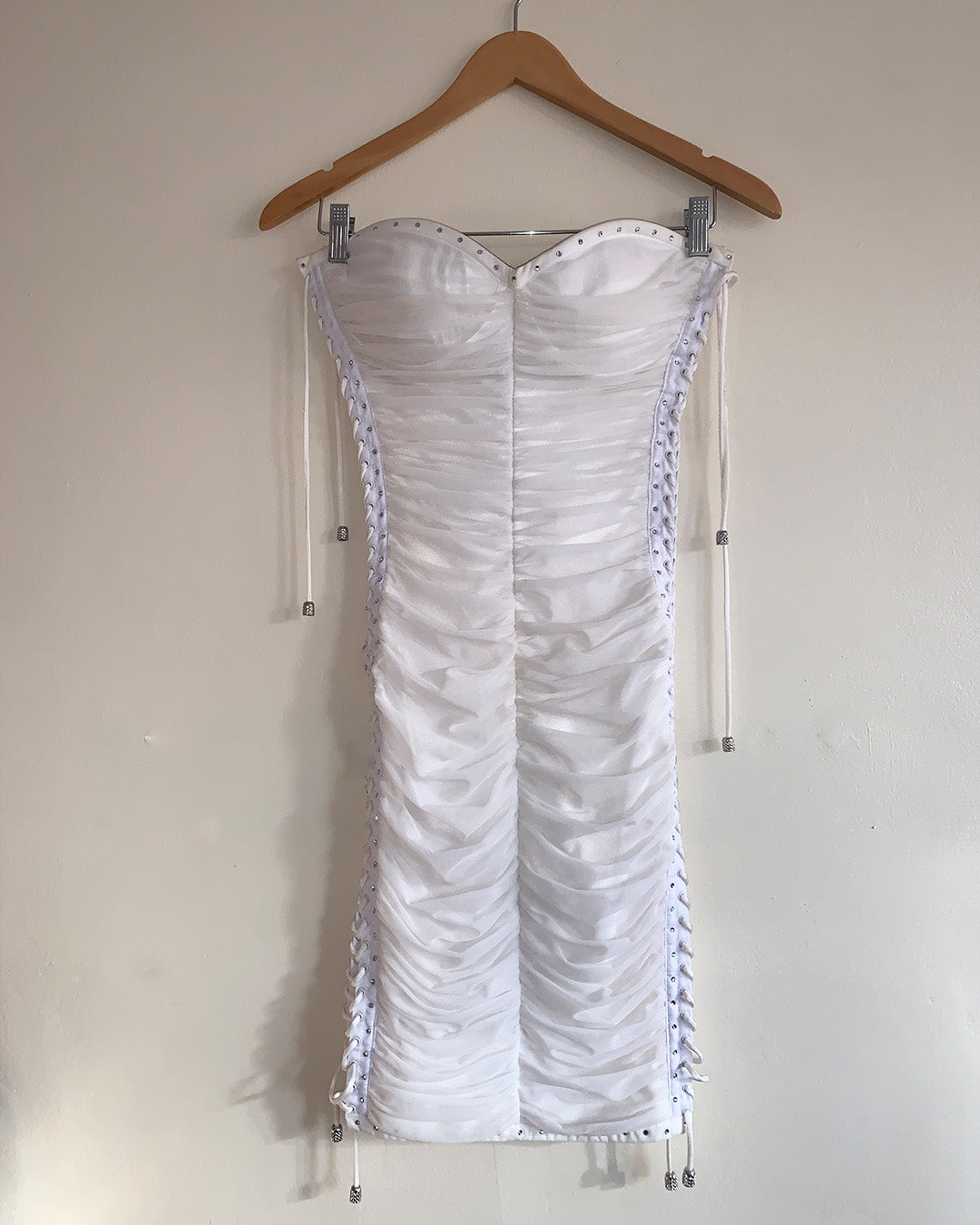 Catwalk Collection White Strapless Dress
