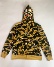 Load image into Gallery viewer, Bape Cookie Camo Shark Hoody
