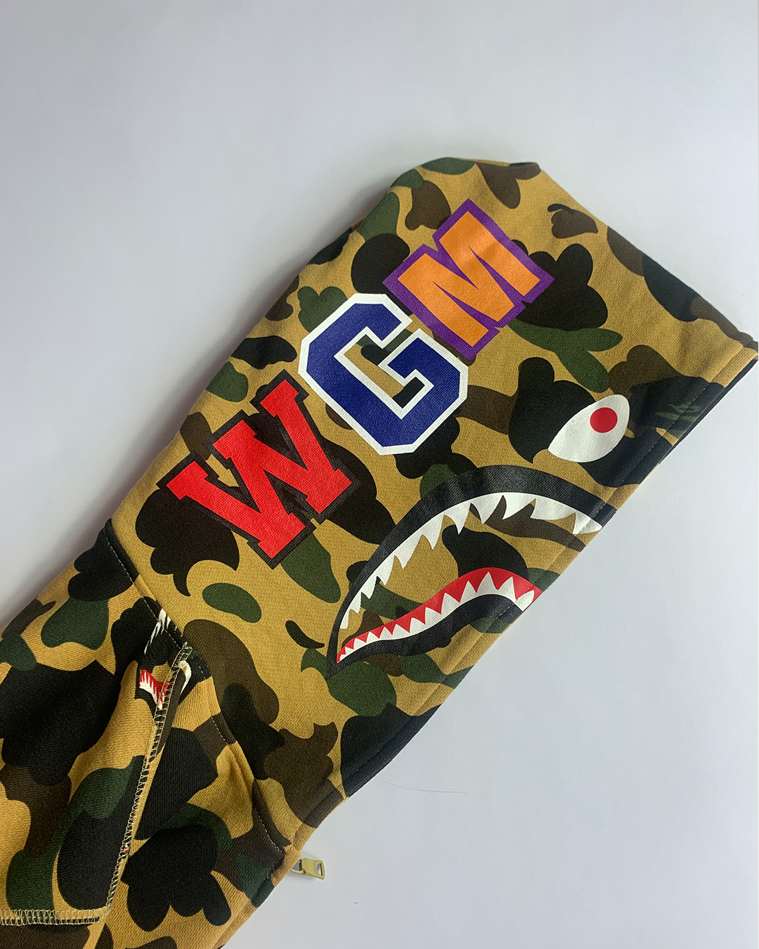 Bape Cookie Camo Shark Hoody