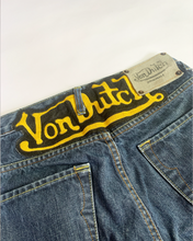 Load image into Gallery viewer, Von Dutch Spell out Jeans
