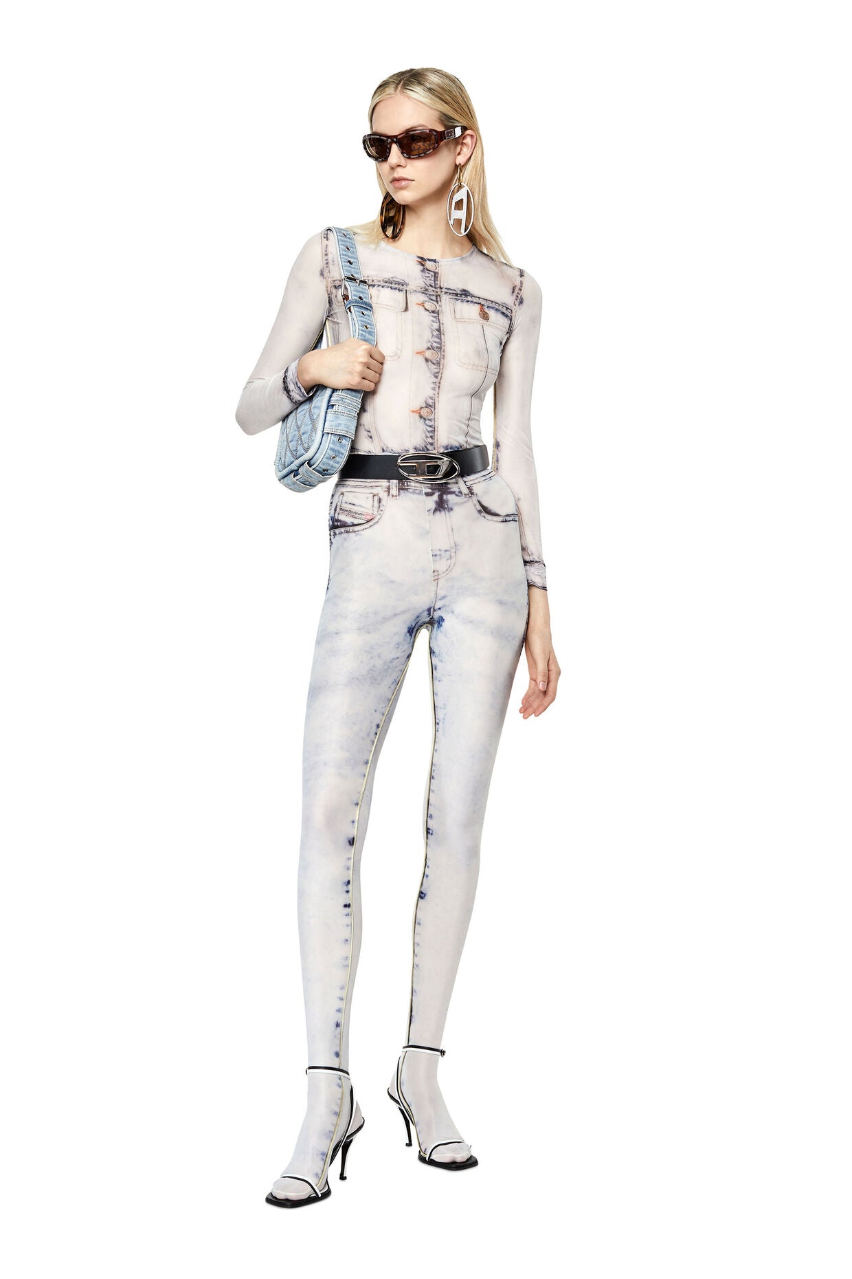 Diesel Trompe L'oeil Top & Tights