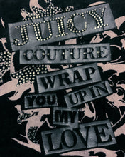 Load image into Gallery viewer, Vintage Y2K Juicy Couture Black Motif Velour Tracksuit
