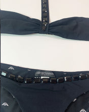 Load image into Gallery viewer, Emporio Armani Black Jewel Bikini

