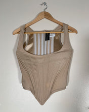Load image into Gallery viewer, Catwalk Collection Beige Corset Top
