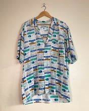 Load image into Gallery viewer, Moschino 90s Mens Credit Card Print Shirt
