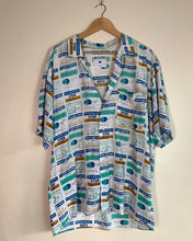 Load image into Gallery viewer, Moschino 90s Mens Credit Card Print Shirt
