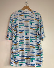 Load image into Gallery viewer, Moschino 90s Mens Credit Card Print Shirt
