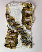 Load image into Gallery viewer, Roberto Cavalli S/S 09 White Chain Top
