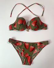 Load image into Gallery viewer, Just Cavalli Strawberry Khaki Bikini
