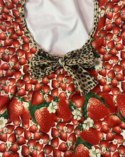 Load image into Gallery viewer, Roberto Cavalli Strawberry,Leopard Print Costume
