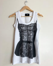 Load image into Gallery viewer, Dolce &amp; Gabbana Black Lace Bustier Vest Top
