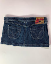 Load image into Gallery viewer, Dolce &amp; Gabbana Love Affair Zip Detail Denim Skirt
