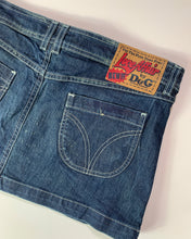 Load image into Gallery viewer, Dolce &amp; Gabbana Love Affair Zip Detail Denim Skirt
