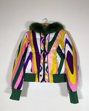 Load image into Gallery viewer, Emilio Pucci Green Fur Ski Coat
