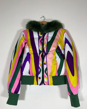 Load image into Gallery viewer, Emilio Pucci Green Fur Ski Coat
