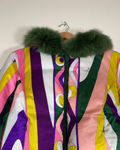 Load image into Gallery viewer, Emilio Pucci Green Fur Ski Coat
