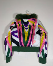 Load image into Gallery viewer, Emilio Pucci Green Fur Ski Coat
