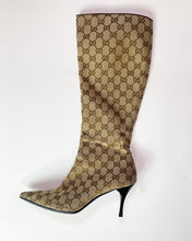 Load image into Gallery viewer, Gucci Monogram Beige Boots

