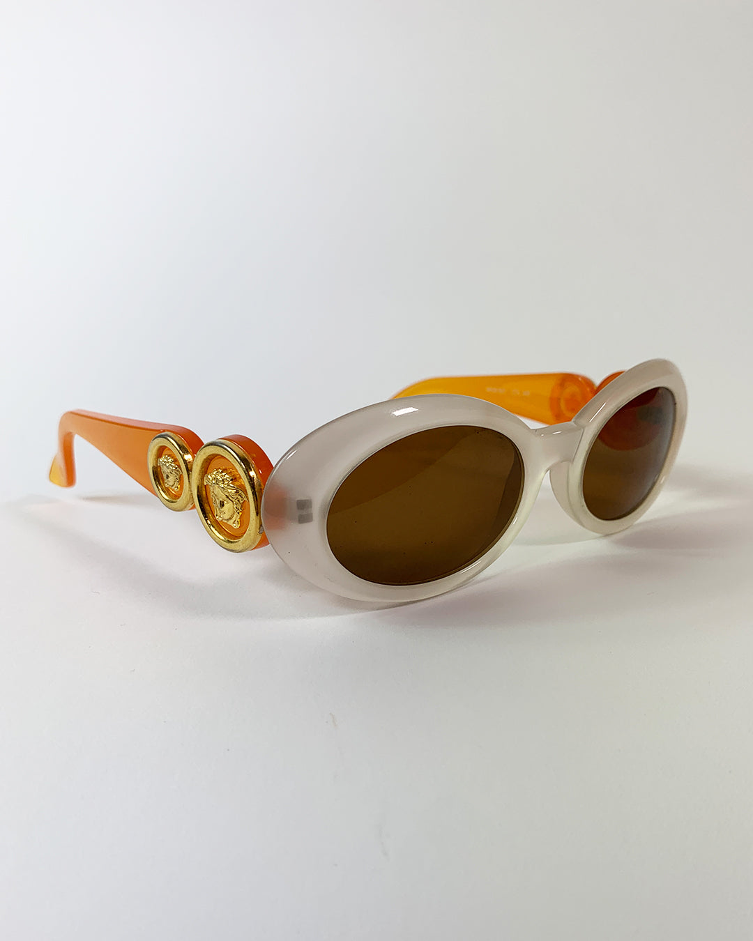 Gianni Versace Orange Medusa Sunglasses