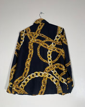 Load image into Gallery viewer, Moschino Boutique Silk Chain Shirt
