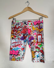 Load image into Gallery viewer, Vintage Y2K Miss Sixty Graffiti Cycle Shorts
