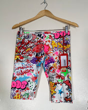 Load image into Gallery viewer, Vintage Y2K Miss Sixty Graffiti Cycle Shorts
