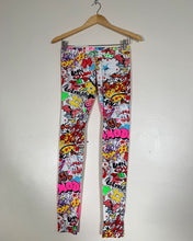 Load image into Gallery viewer, Vintage Y2K Miss Sixty Graffiti Leggings
