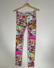 Load image into Gallery viewer, Vintage Y2K Miss Sixty Graffiti Leggings

