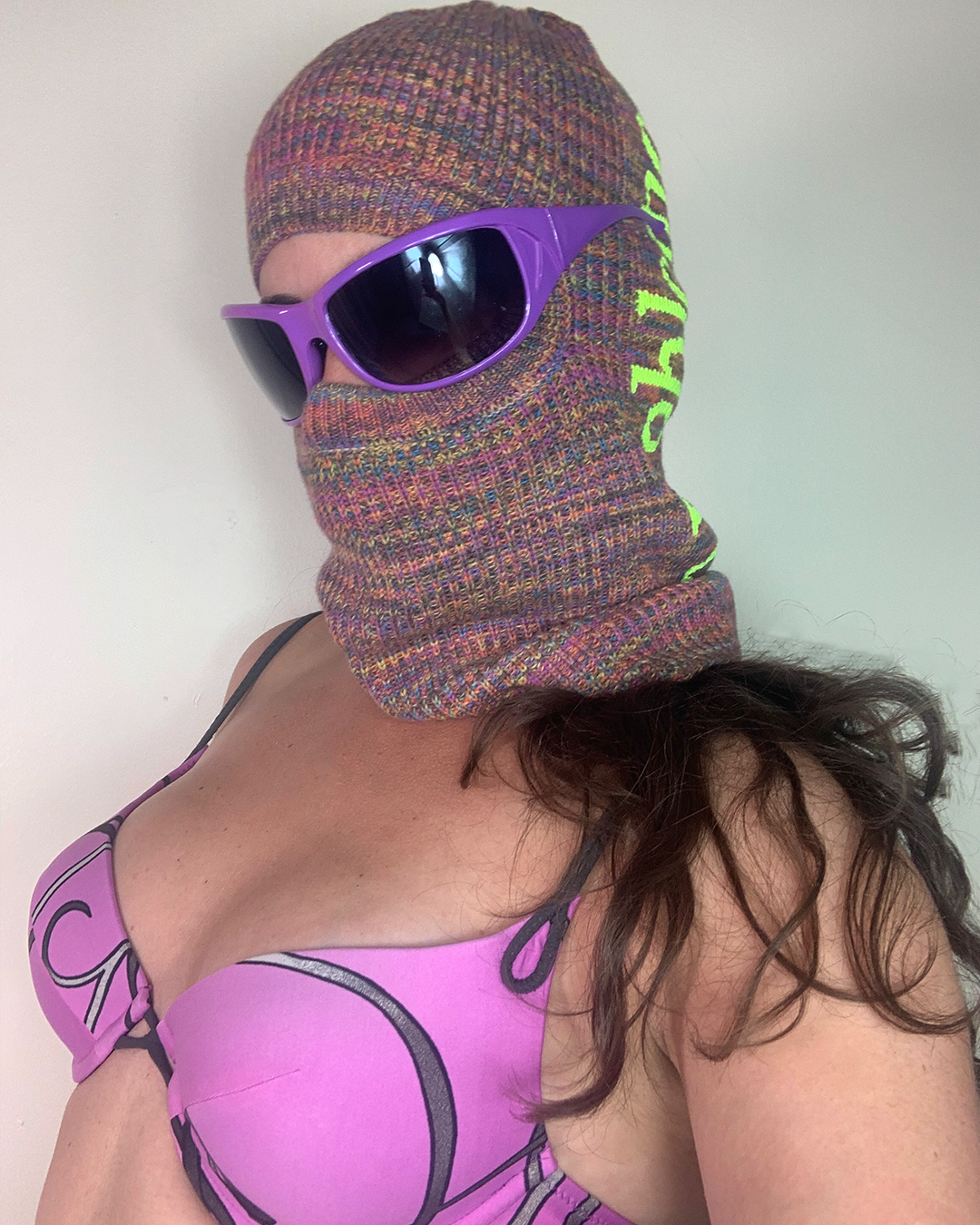Vintage Y2K Purple over sized Sunglasses