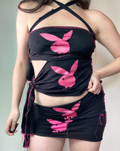 Load image into Gallery viewer, Vintage Y2K Playboy Fragrance Top &amp; Skirt
