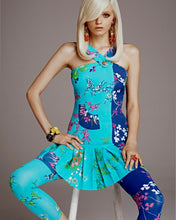 Load image into Gallery viewer, Versace x H&amp;M S/S 12 Side Pleat Dress
