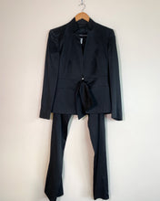Load image into Gallery viewer, Versus Versace Black Stitch Trouser Suit
