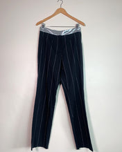 Load image into Gallery viewer, Versace Jeans Couture Silver Pin-Stripe Trousers
